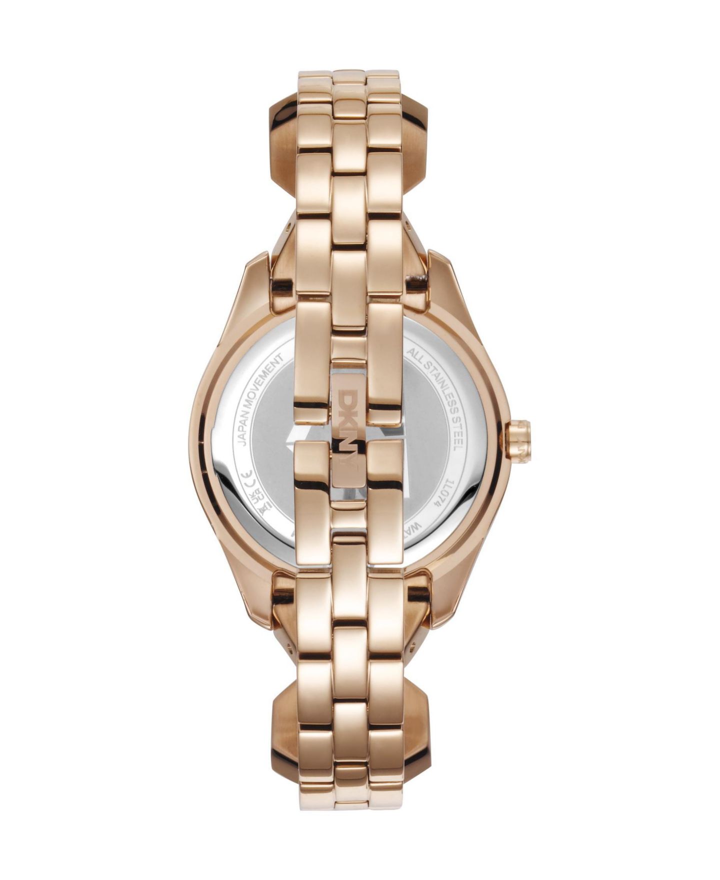 Женские часы DKNY Quartz Astoria Midi Water-Resistant Rose-Gold-Tone Stainless Steel Bracelet Watch, 33mm, цвет: Розовый — фото 3