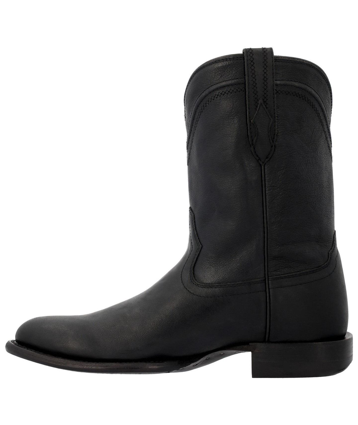 Мужские ботинки Durango Santa Fe Pull-On Round-Toe Western, цвет: Призрачный чёрный — фото 6