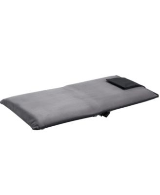 6-Position Adjustable Folding Floor Chair with Back Support