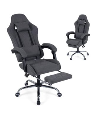 Gaming Chair Height Adjustable Computer Chair with Headrest and Lumbar Support