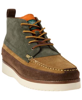 Men's Ranger Suede Moc-Toe Boots