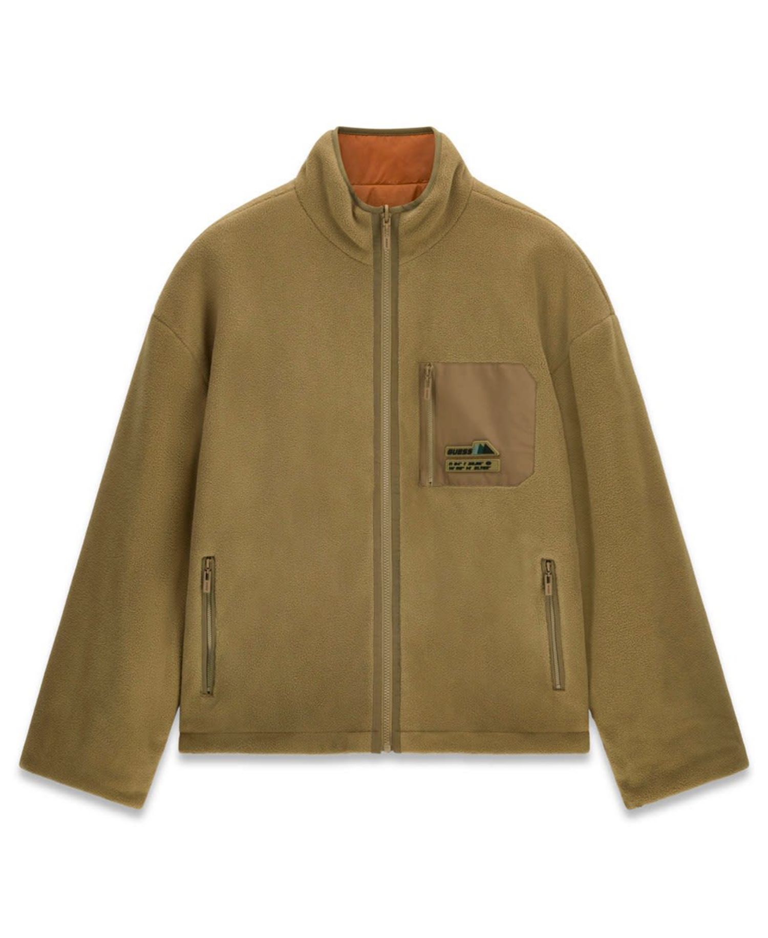 Men's Nirmal Reversible Fleece Athletic-Fit Jacket