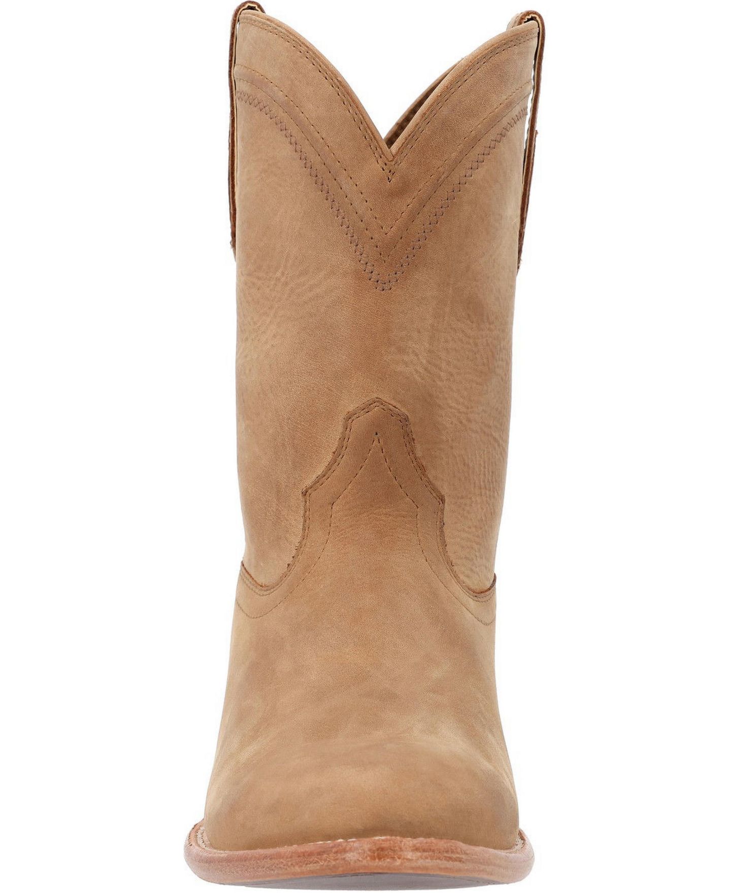 Мужские ботинки Durango Santa Fe Full-Grain Leather Mid Calf Round Toe Roper, цвет: Песочный дюнный — фото 3