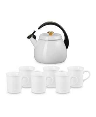 7-Piece Cloche Kettle and Vancouver Mug Set