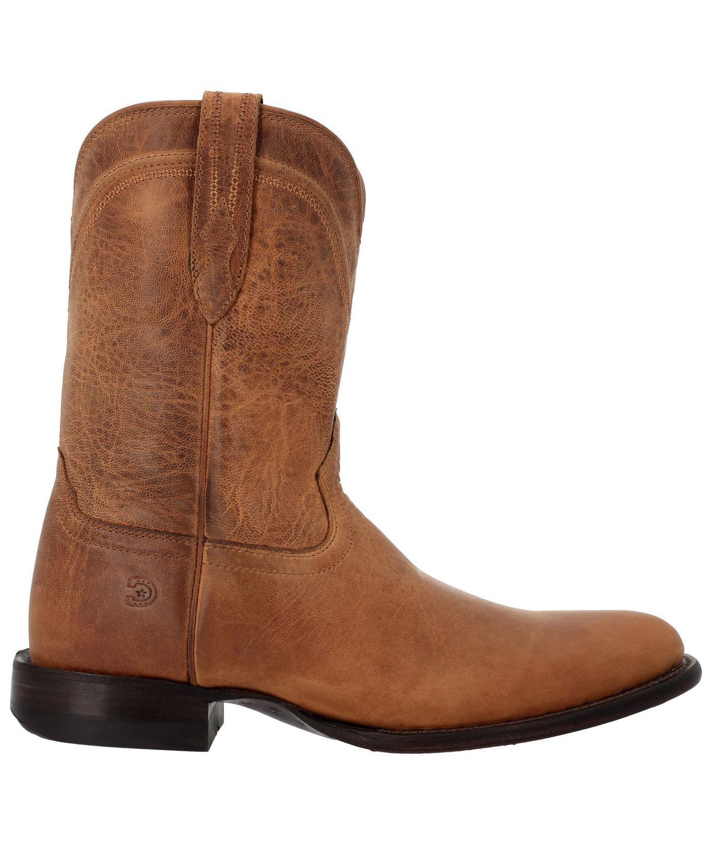 Мужские ботинки Durango Santa Fe Full-Grain Leather Mid-Calf Round Toe, цвет: Виски рыжевато-коричневый — фото 4
