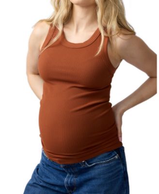 Ingrid & Isabel Women's Seamless Ribbed High Neck Tank