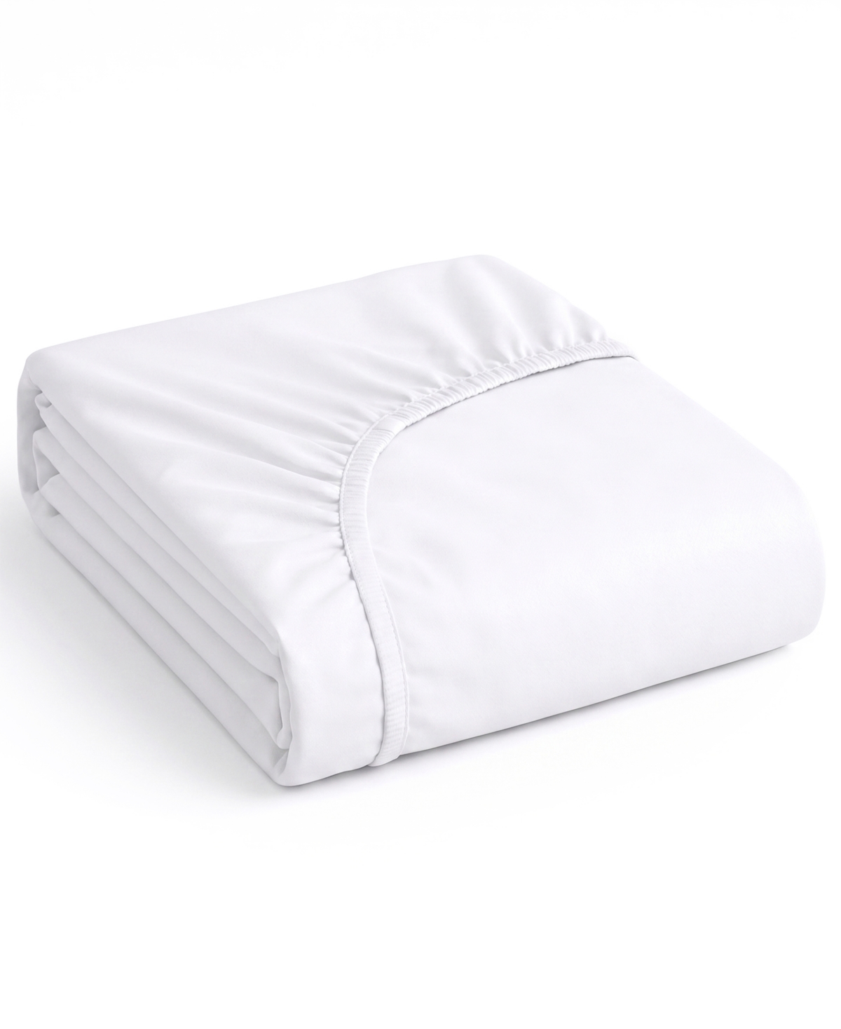 Nestl Super Soft Extra Deep Pocket Microfiber Fitted Sheet, King - White