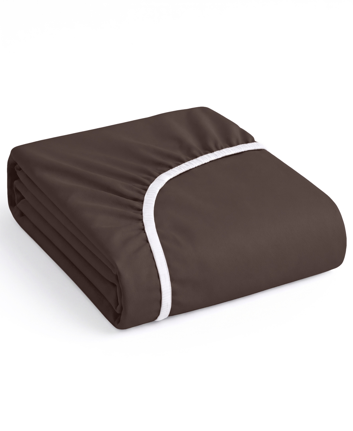 Nestl Super Soft Extra Deep Pocket Microfiber Fitted Sheet, Split King - Brown