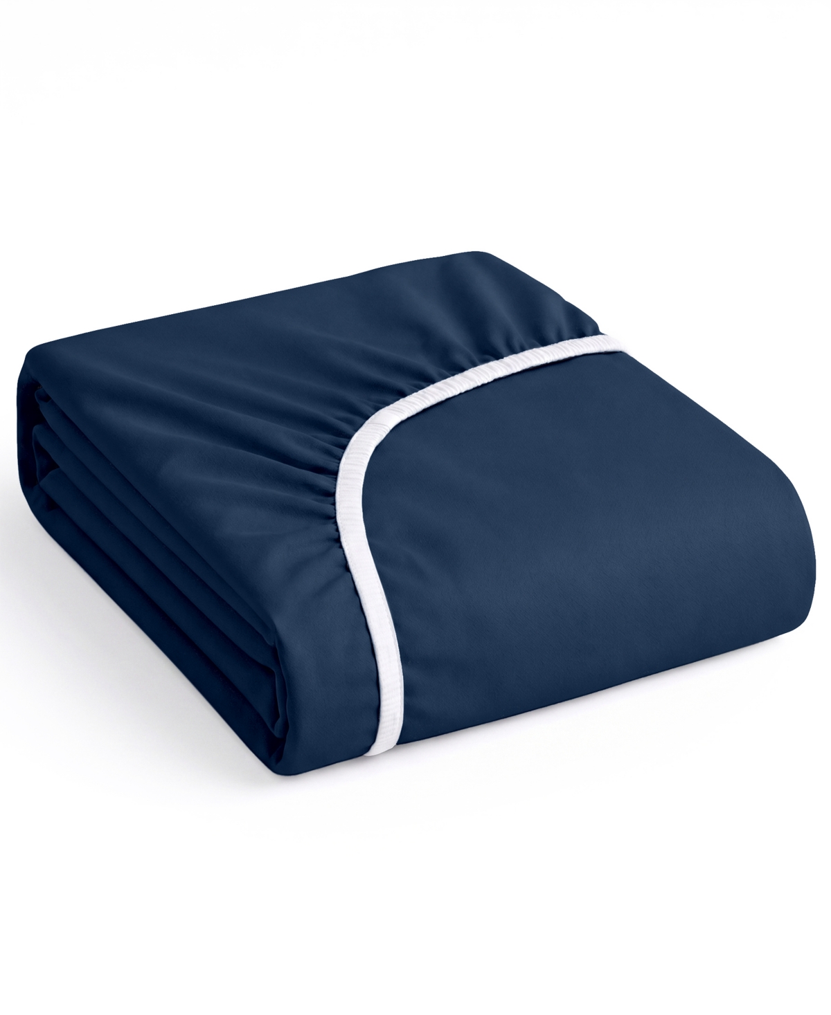 Nestl Super Soft Extra Deep Pocket Microfiber Fitted Sheet, Split King - Navy