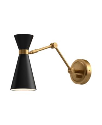 Blake 5-in Aged 1 Light Damp-Rated Wall/Vanity Light