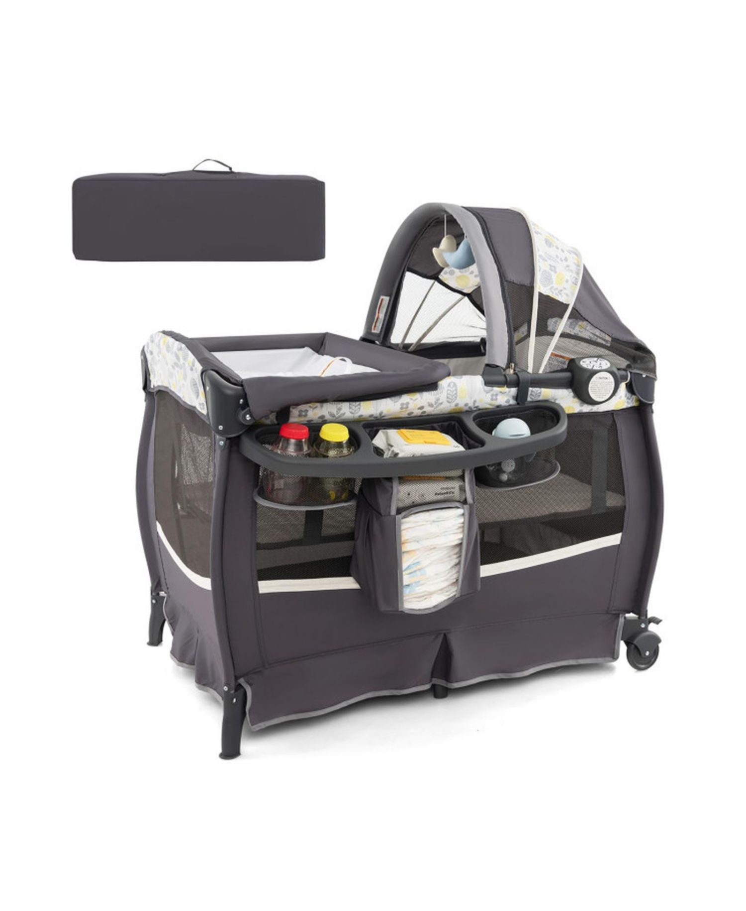 Bassinet-to-Playpen Nursery Center, Four Modes, Portable