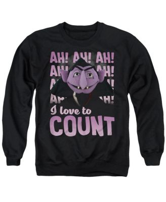 Men's The Count Ah Graphic Crewneck Sweatshirt