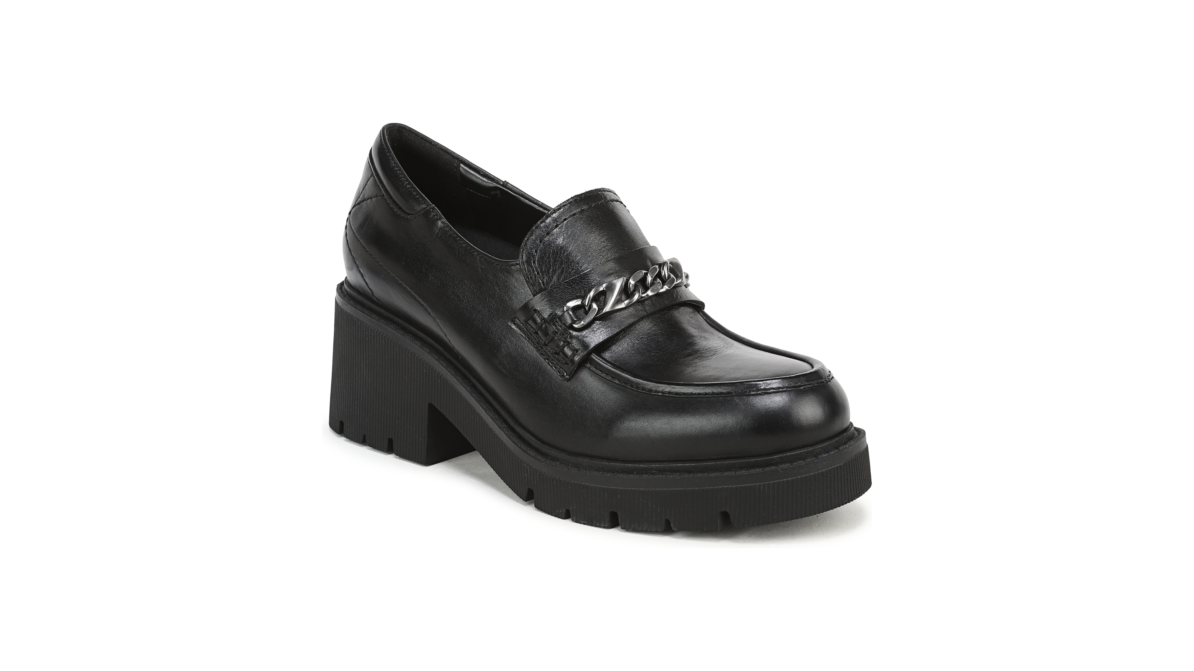 Naturalizer Jolee Platform Lug Sole Loafers