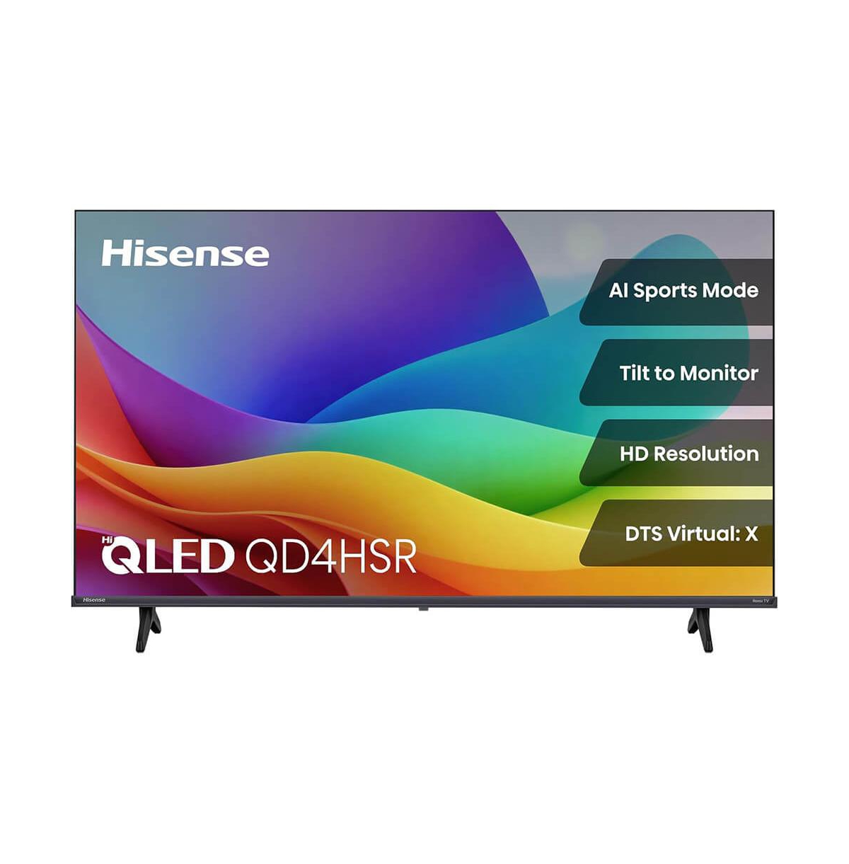 Hisense 32-In. QD4SV Hi-qled Hd Smart Vidaa Tv, 32QD4SV - Black