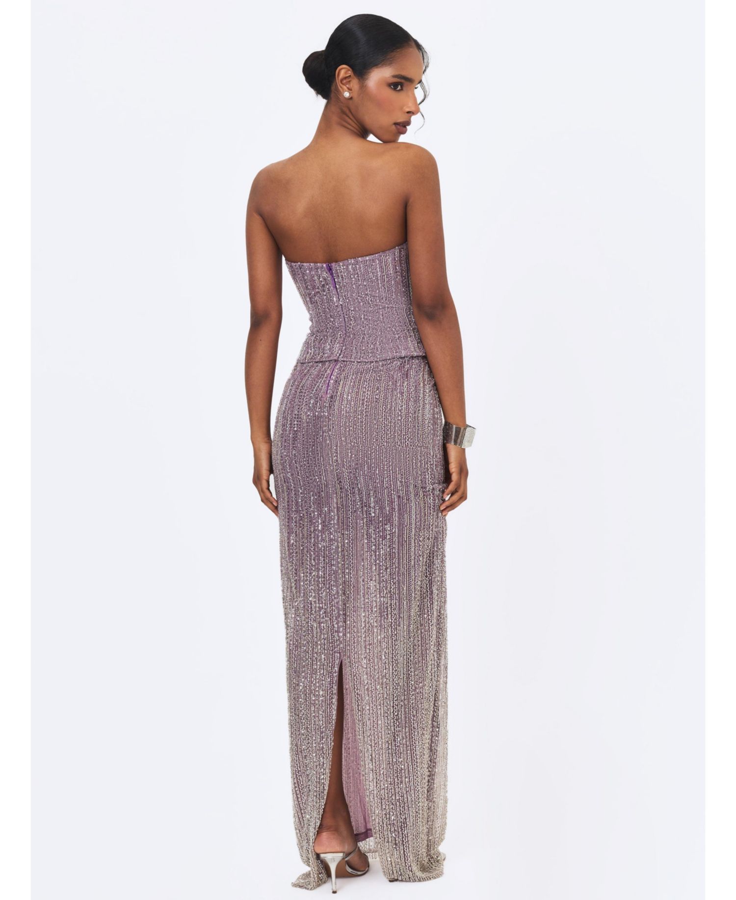 Women's Tosca Strapless Beaded Maxi Gown