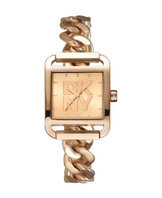 Women's Iconic Quartz IP Rose Stainless Steel Bracelet Watch, 27 mm