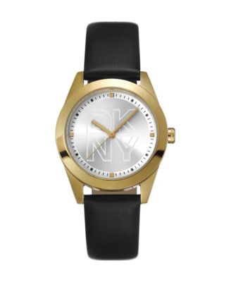 Women's Logo Quartz Leather Strap Watch, 32 mm