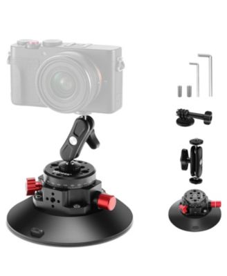 6-Inch Suction Cup Magic Arm Camera Mount for GoPro, Mirrorless Cameras, Smartphones