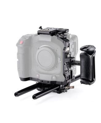 Advanced Cold Shoe Mount Camera Cage, 3-Piece Kit for Canon EOS C80