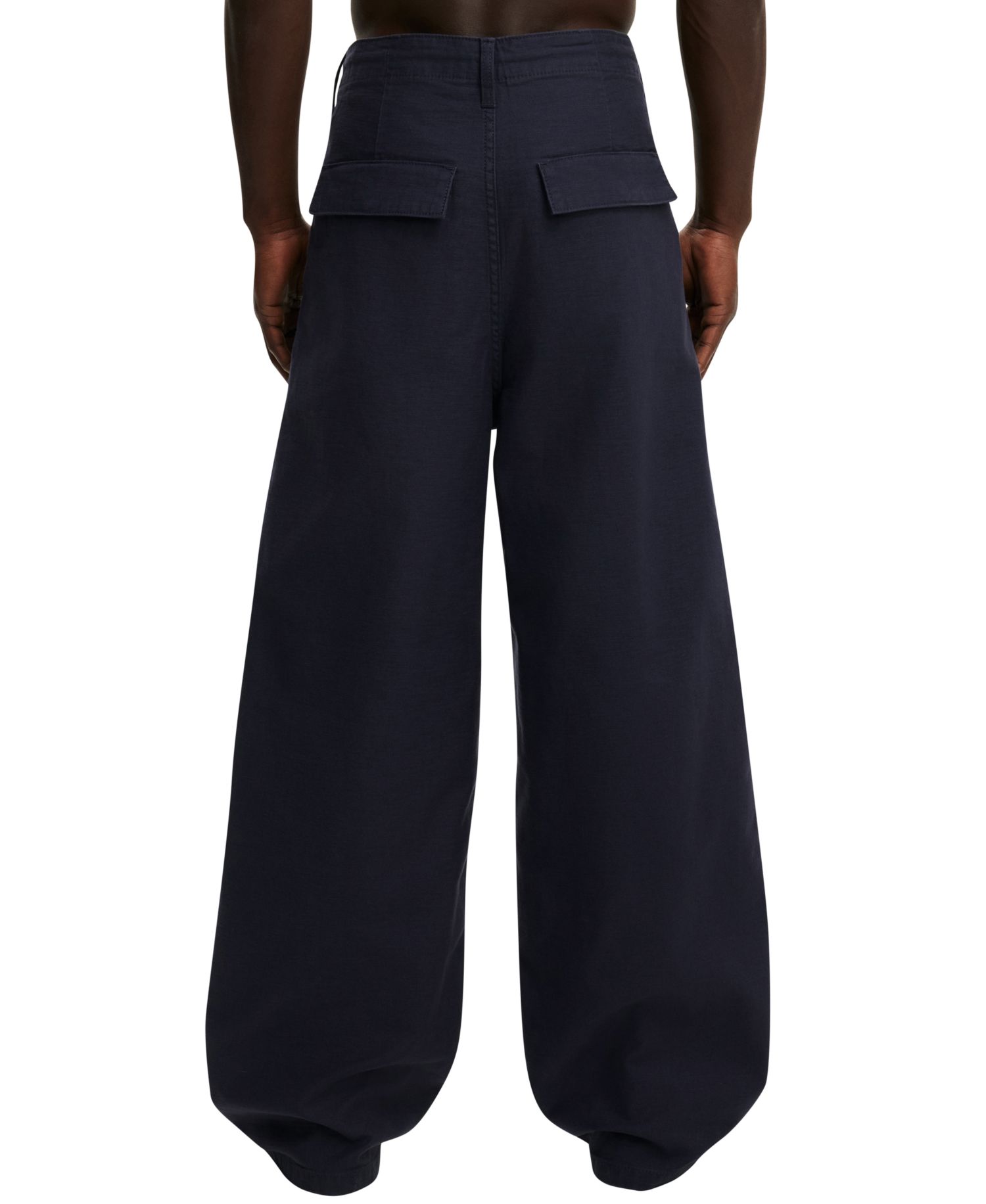 Men's Super Baggy Utility Slub Pants