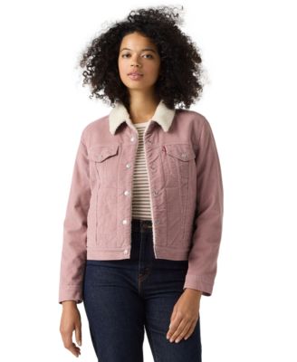 Women's Original Denim Trucker with Sherpa Lining
