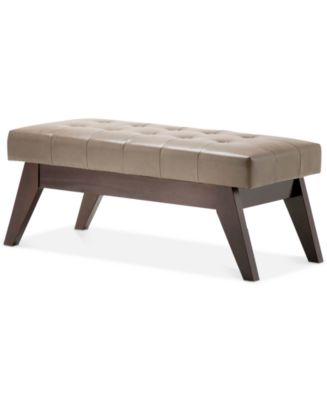 Draper Mid Century Tufted Ottoman, Direct Ship - Macy's