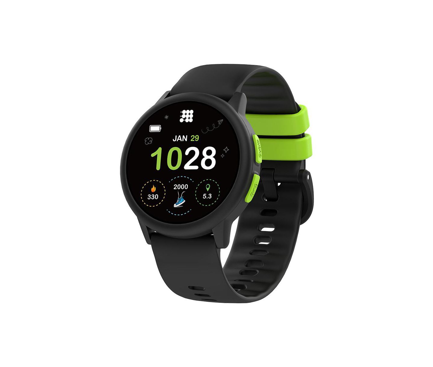 Часы Cubitt Hero Gen 4 Smart Watch, Apple Find My & Android Find Hub, 1.27" IPS, IP68, Heart Rate, SpO2, Sleep Tracking, BT 5.3, цвет: Чёрный — фото 3