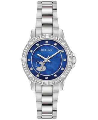 Bulova - Women's Stainless Steel Bracelet Watch 30mm 96L238