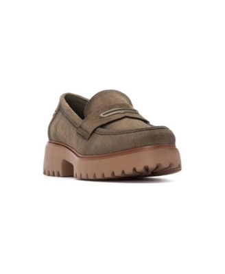 Women's Casual Suede Penny Loafers