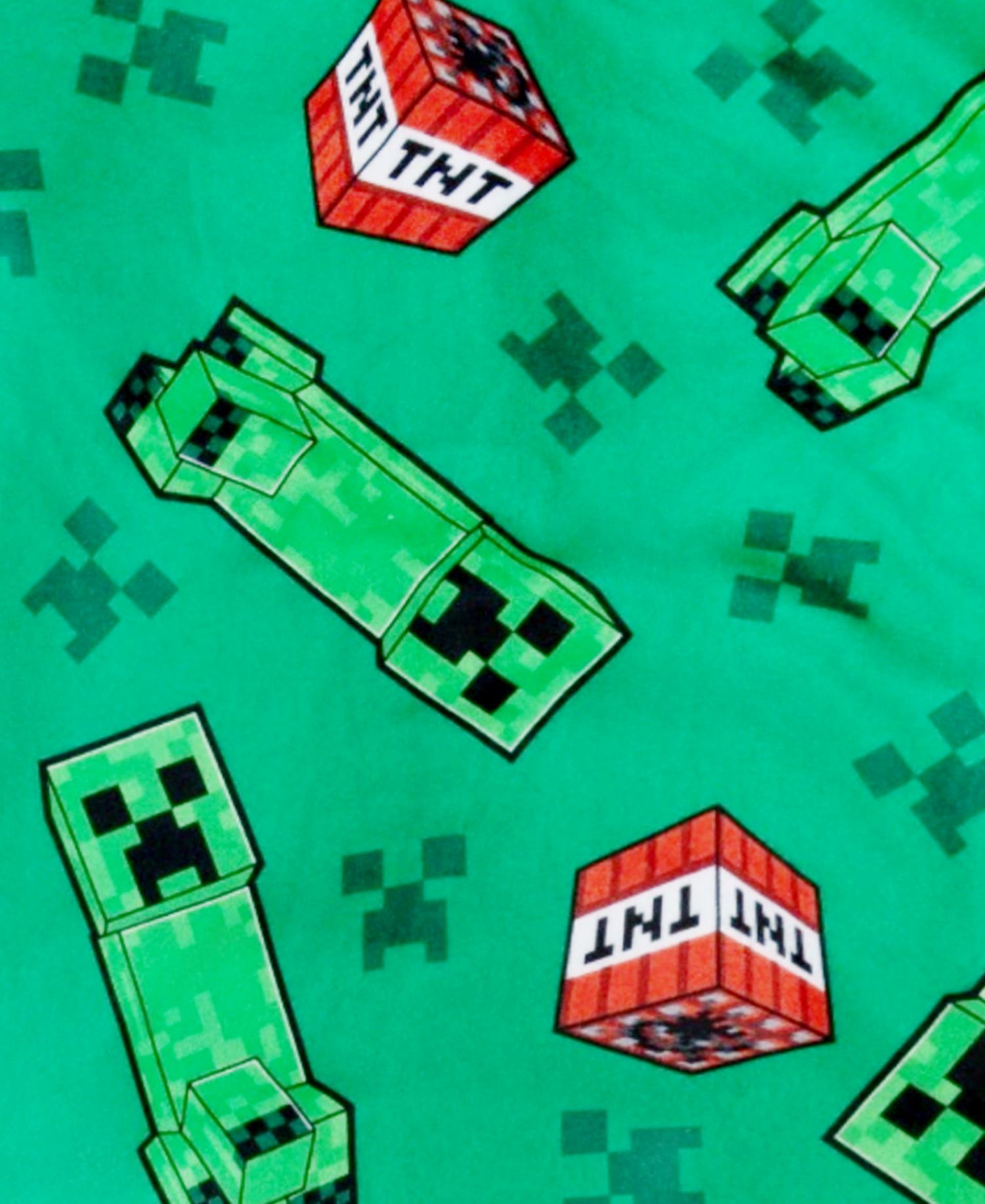 Boys' 4-20 Minecraft Long-Sleeve Button-Front Pajama Set, 2-Piece