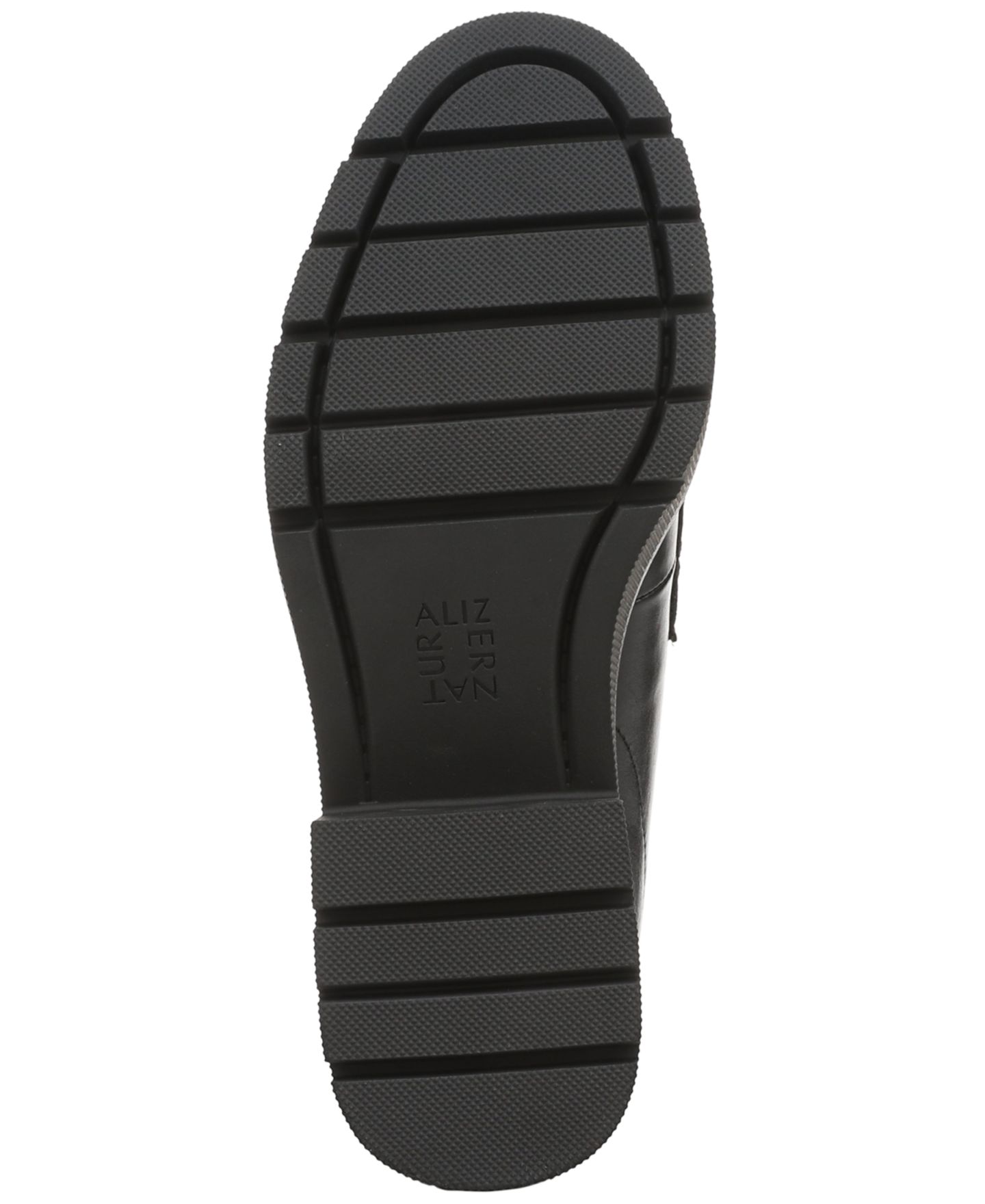 Женские туфли Naturalizer Jolee Platform Lug Sole Slip-On, цвет: Чёрный кожаный — фото 5