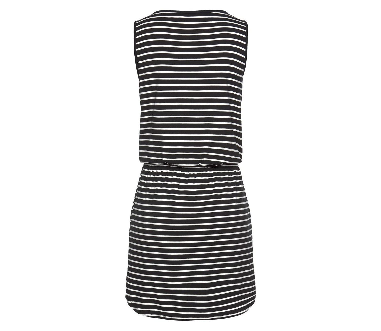 Women's Viscose-Blend Sleeveless Striped Sundress