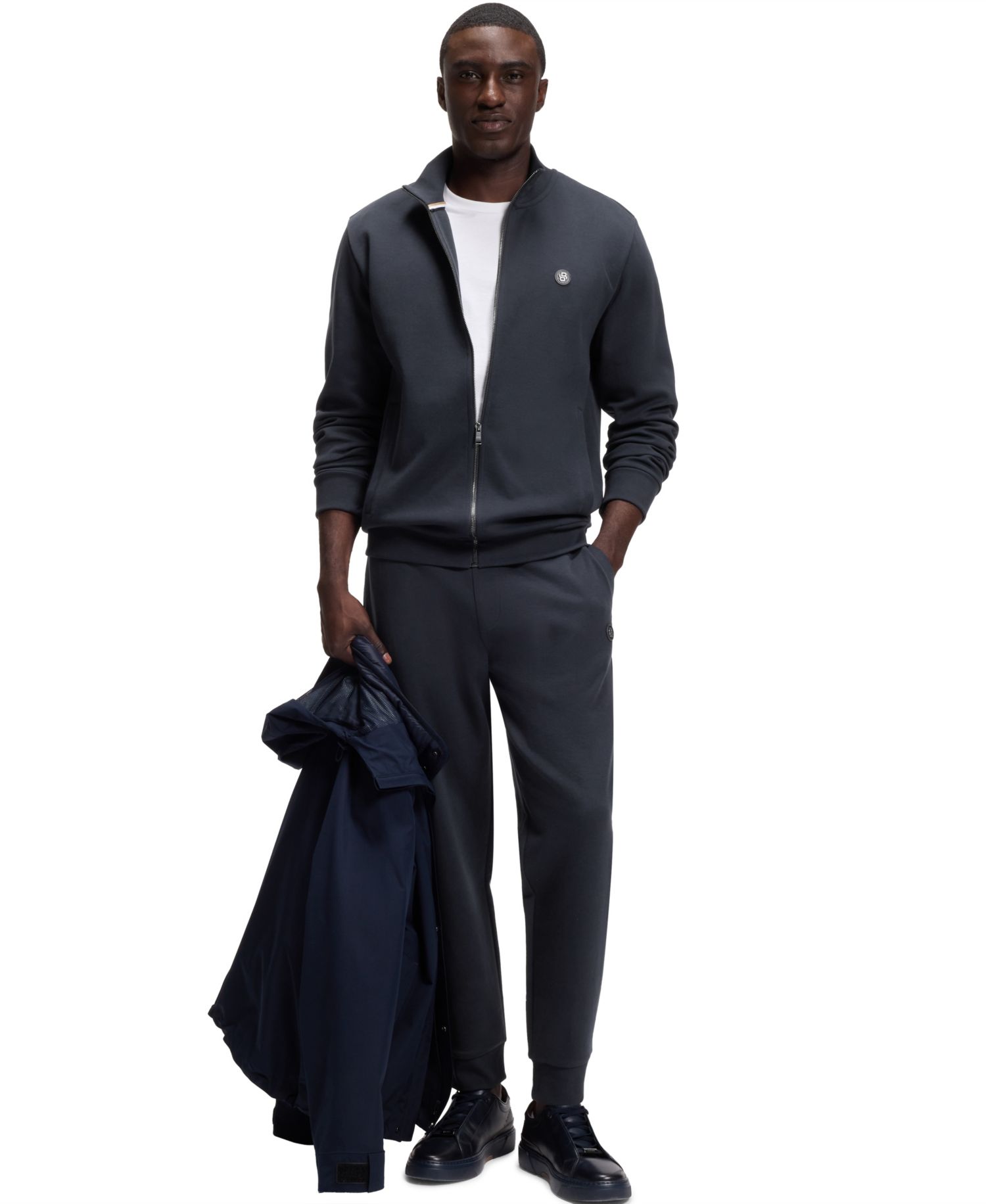 Men's C-Locsin 01 Cotton-Blend Regular-Fit Drawstring Pants