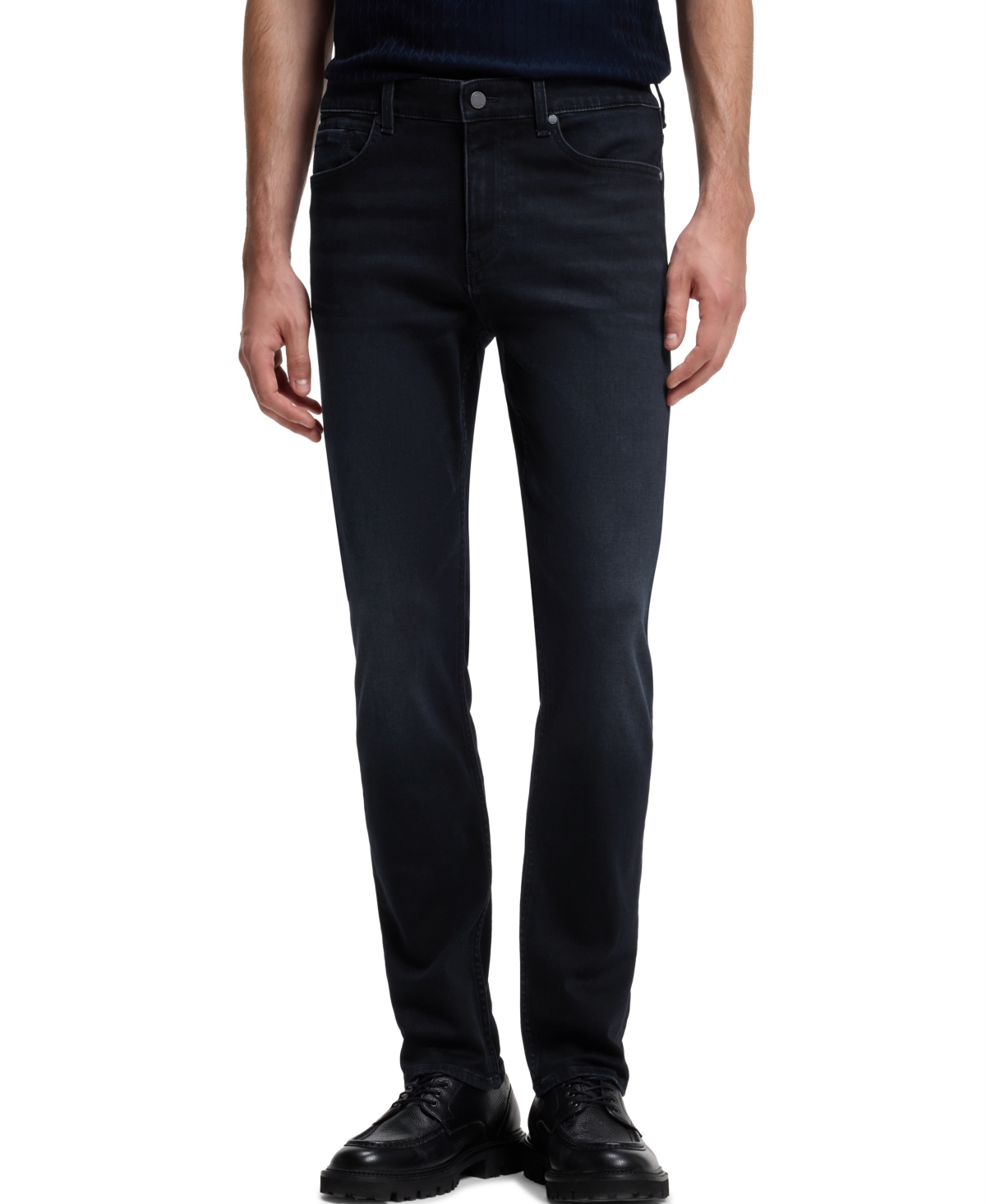 Boss by Hugo Boss Men's Delaware Slim-Fit Stretch Jeans - Navy