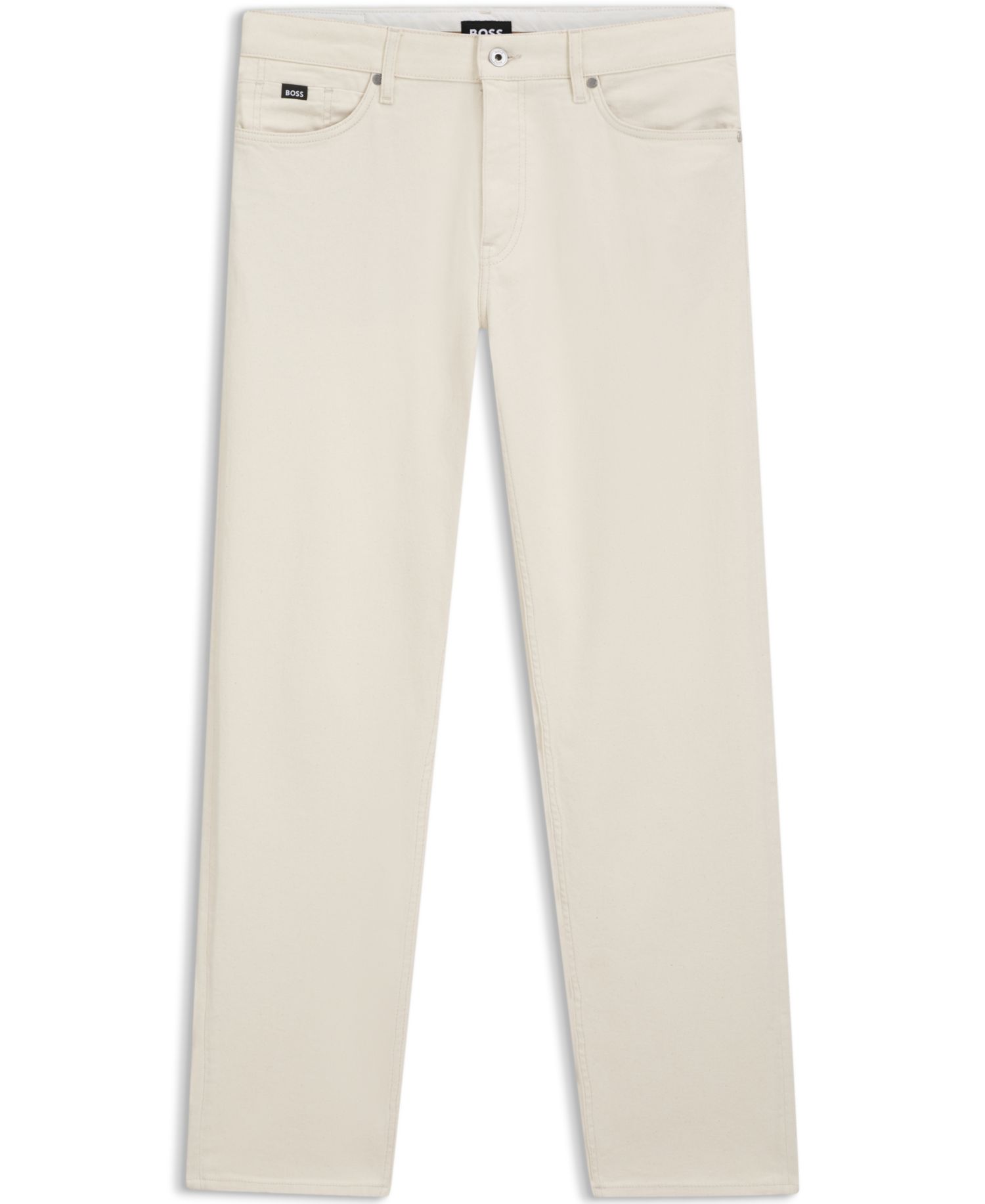 Men's Straight-Fit Cotton-Cashmere Blend Jeans