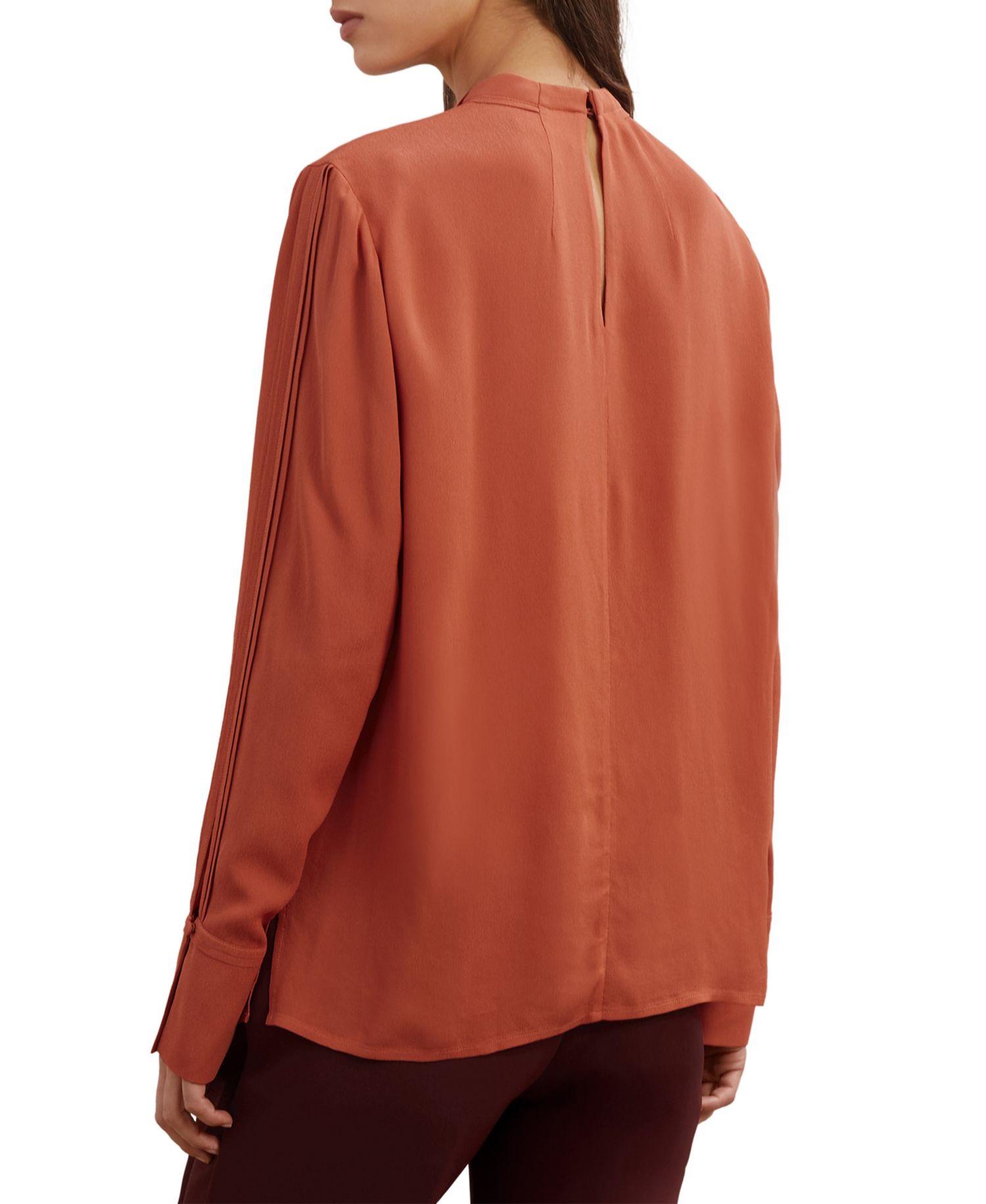 Women's Marta Asymmetric-Drape Blouse