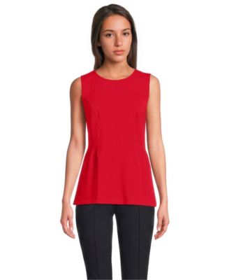 Women's Starfish Peplum Crewneck Top