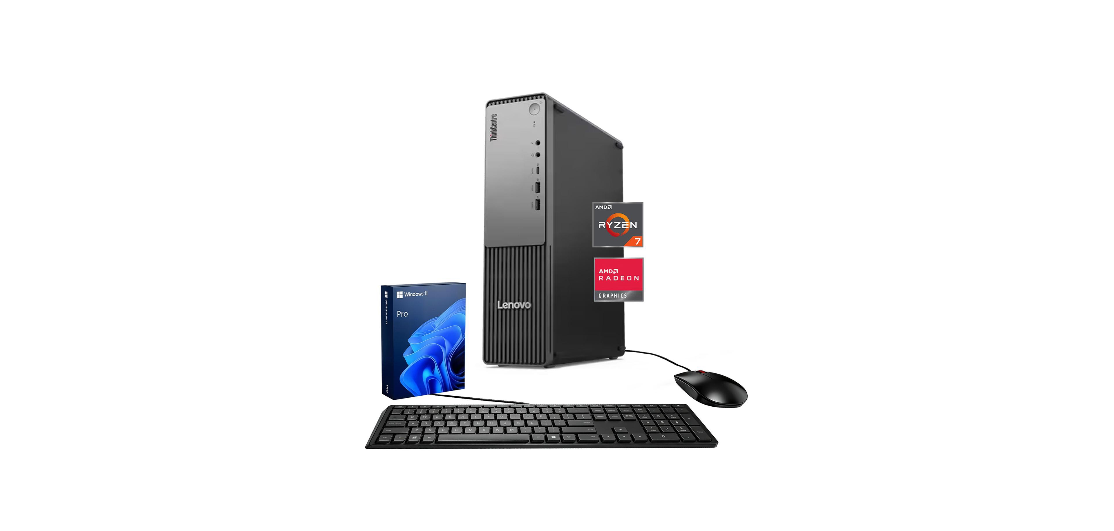 Lenovo ThinkCentre neo 55s Gen 6 Small Form Factor Desktop with Amd Ryzen 7 250, 32GB DDR5