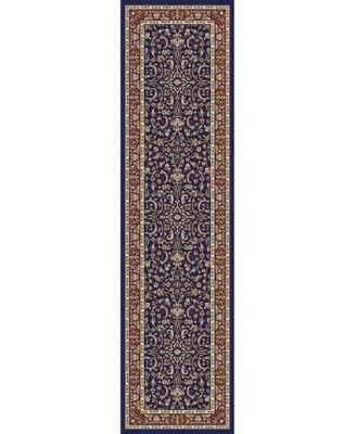 Navelli Kashan 2'2" x 8' Runner Rug
