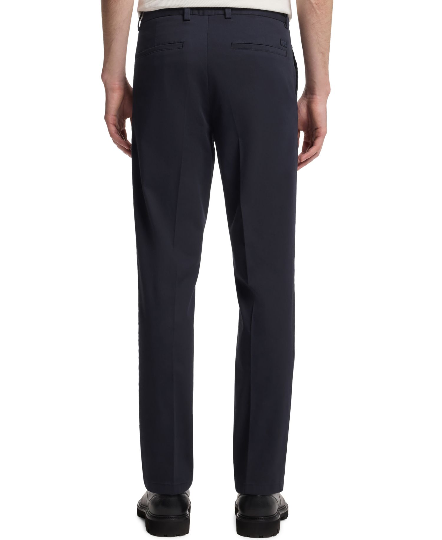 Men's Stretch Cotton-Blend Twill Modern-Fit Pants