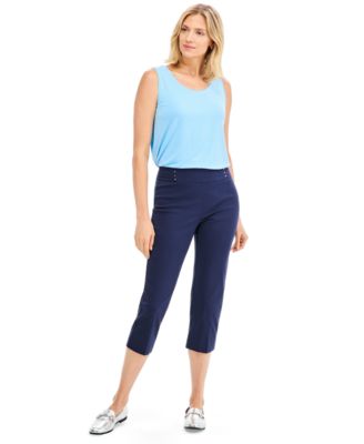 Women's Pull-On Capri Tummy-Control Pants