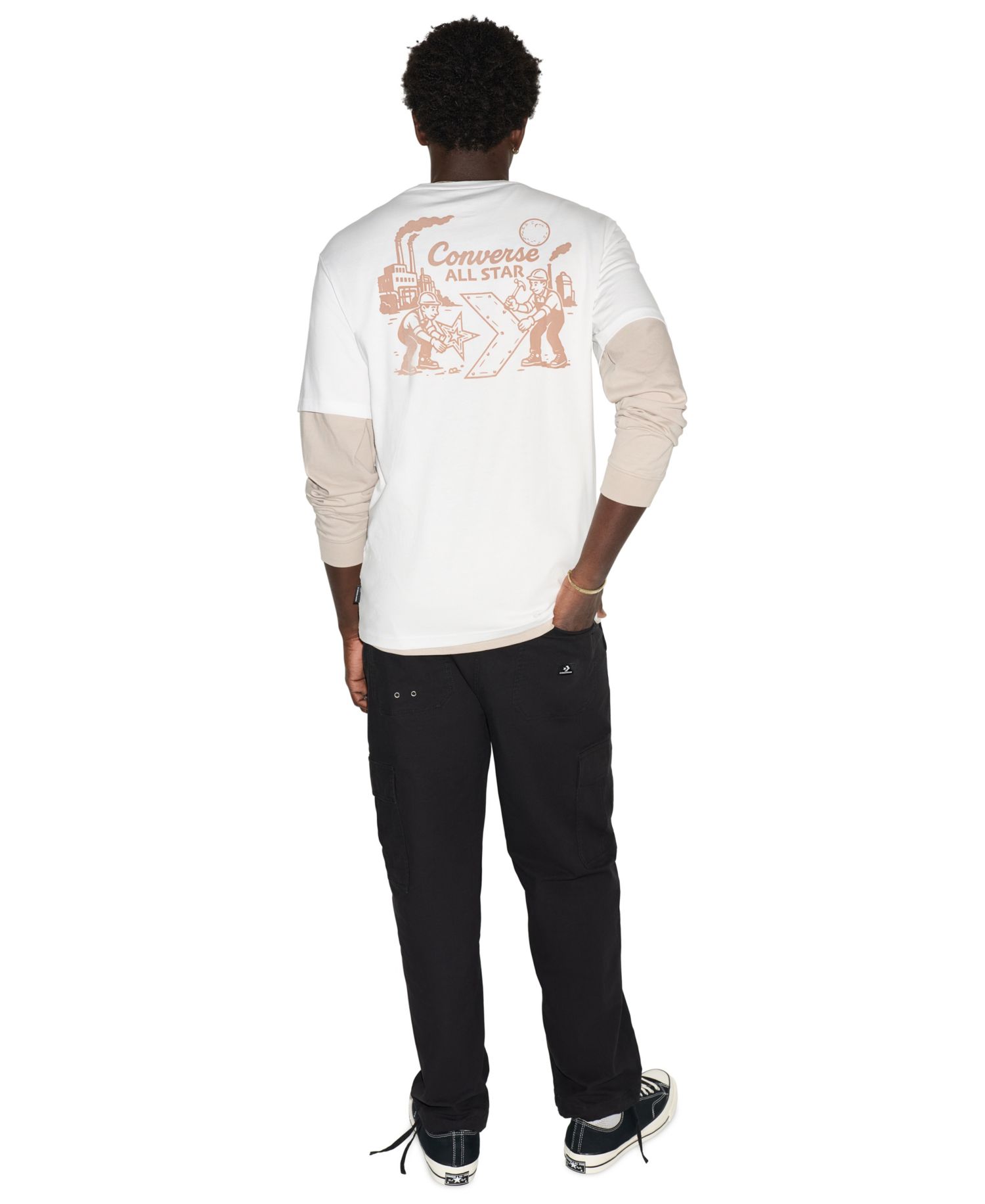 Men's Industrial Graphic Regular-Fit T-Shirt