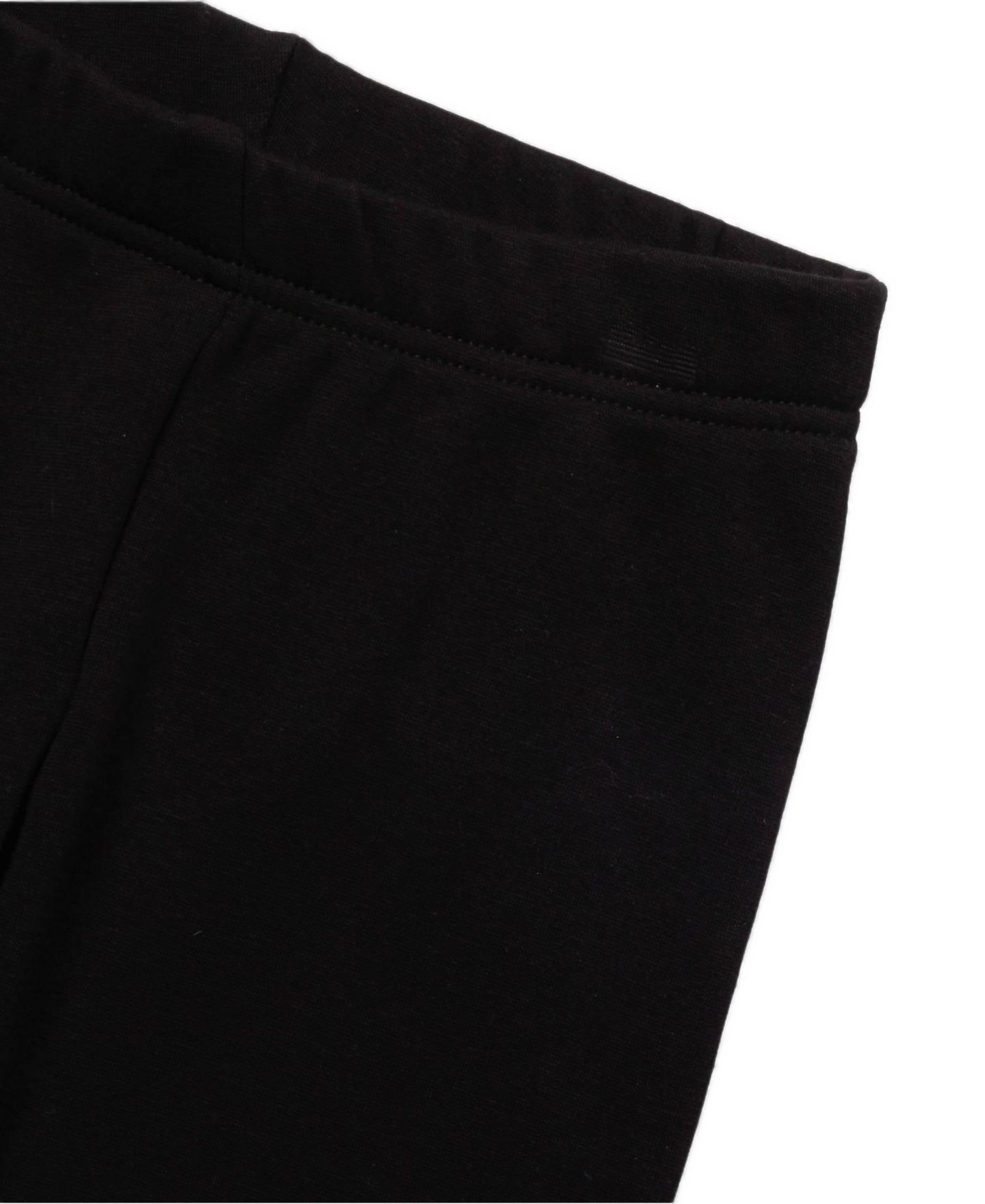 Леггинсы Lands' End Plus Fleece Lined для девочек, цвет: Чёрный — фото 2