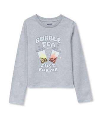 Girls Long Sleeve Graphic Meet and Greet Tee