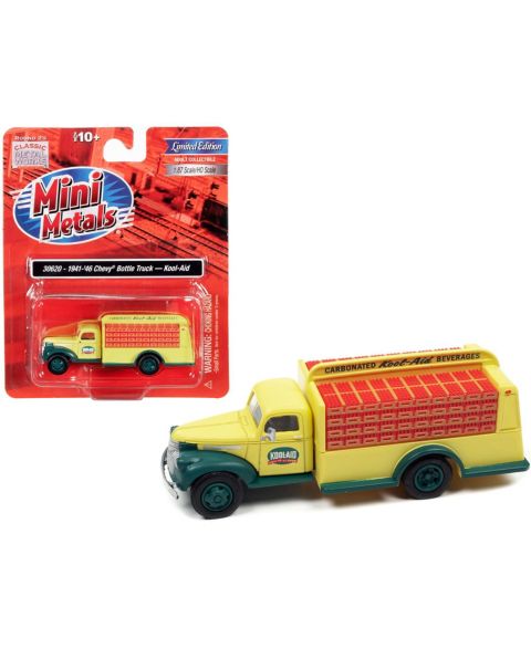 Детская игрушка Classic Metal Works 1941-1946 Chevrolet Delivery Bottle Truck "Kool-Aid" 1/87 Scale Model
