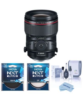 TS-E 50mm f/2.8L Macro Tilt-Shift Lens Compatible with Hoya 77mm UV and CPL Filters