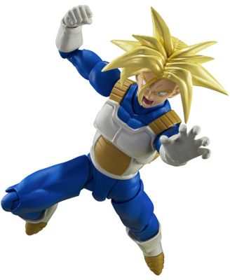 Tamashii Nations Dragon Ball Z Super Saiyan Trunks Infinite Latent Super Power Action Figure, Ages 15 & Up