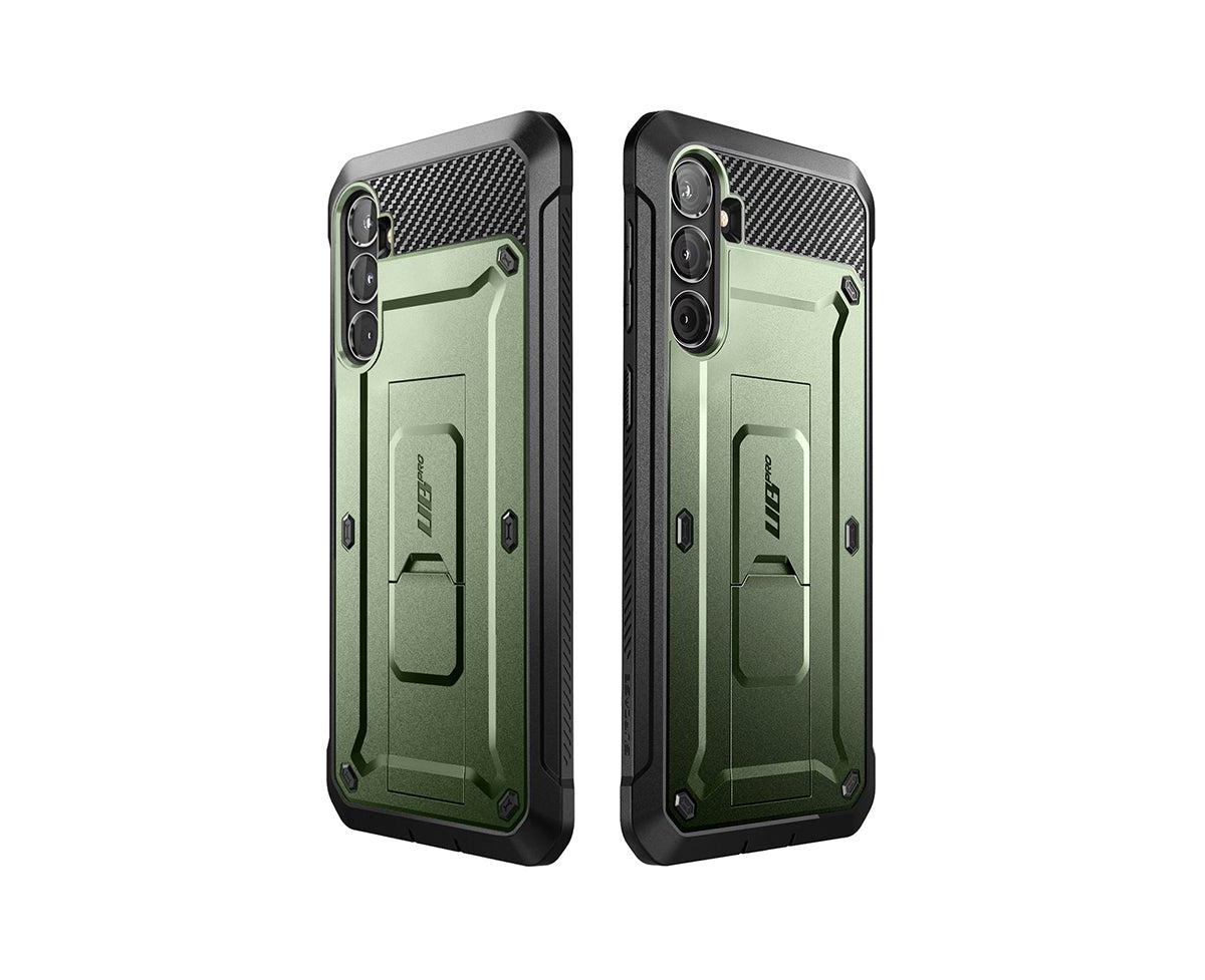 Supcase Unicorn Beetle Pro Rugged Phone Case for Samsung Galaxy S23 Fe - Dark Green