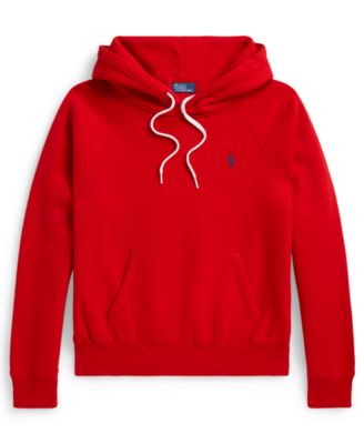 Women's Shrunken Fit Fleece Hoodie Sweatshirt