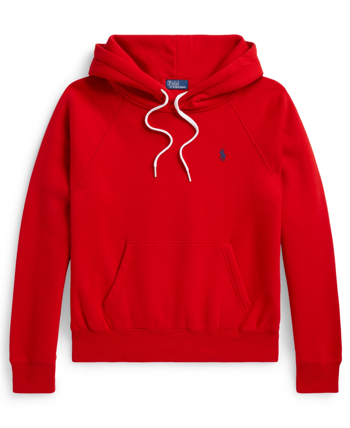 Polo Ralph Lauren Women's Shrunken Fit Fleece Hoodie Sweatshirt